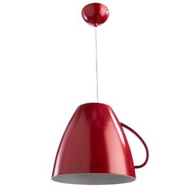 

Люстра подвес "Caffetteria" 1x40W E27 красный 30x36x30 см