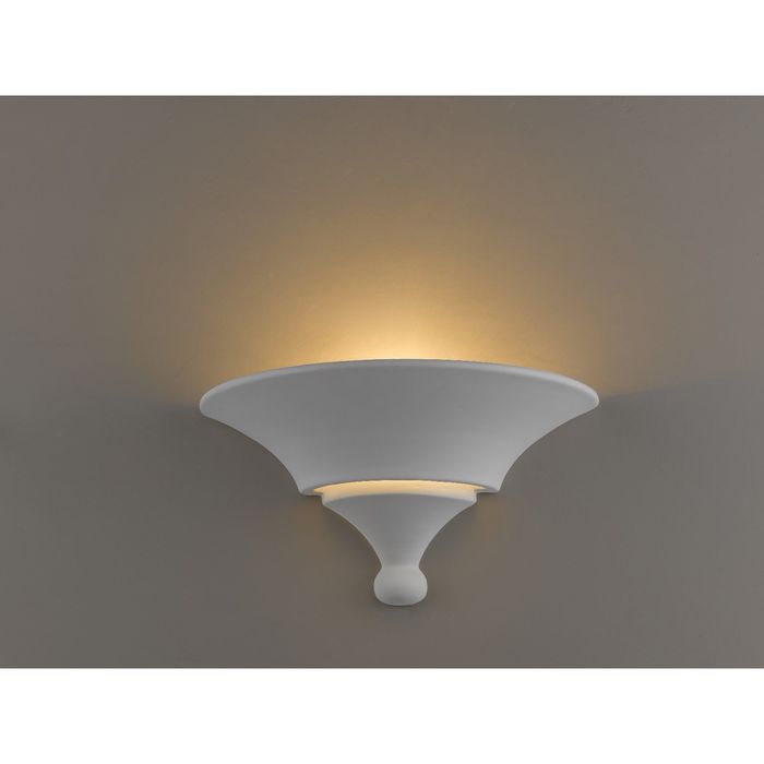 Бра 1481-1W "Pintura" 1xE14 40W белый 37x18,5x15 см