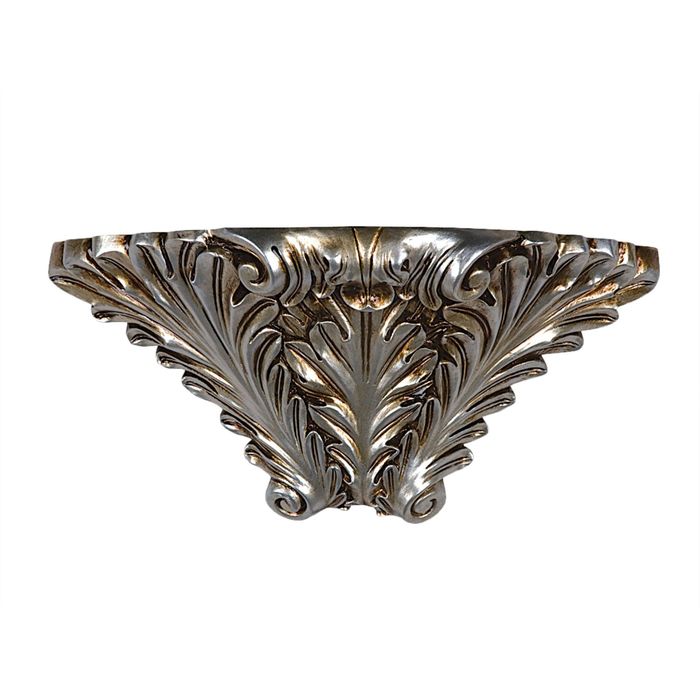 Бра 1326-1W "Cornisa" 1xE14 40W серебро 13x34x12 см