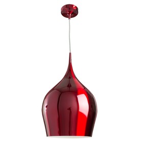 

Люстра подвес "Vibrant" 1x60W E14 красный 26x26x44 см