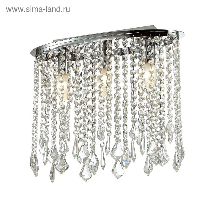 

Люстра 1692-3C Rain 3xE14, 40W хром 14x40x36 см