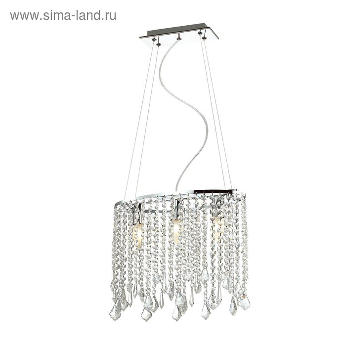

Люстра 1692-3P Rain 3xE14, 40W хром 14,5x39x45 см