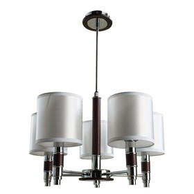 

Люстра A9519LM-5BR "Circolo" 5x40W E14 55x55x32 см