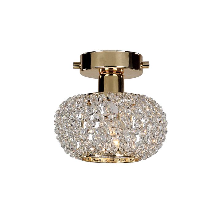 Люстра 1390-1U "Sternchen" 1xE14 40W золото 14x14x12 см