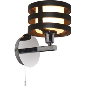 

Бра "Ring" 1x40W E14 черный 15x19x22 см
