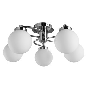 

Люстра A8170PL-5SS "Cloud" 5x40W E14 40x40x22 см