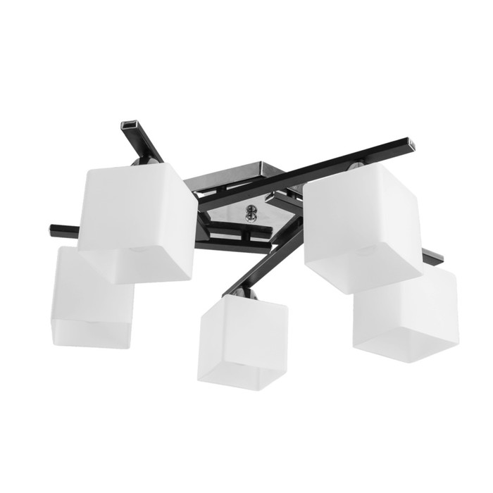 Люстра A8165PL-5BK "Visuale" 5x60W E27 54x54x20 см