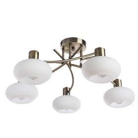 

Люстра A7556PL-5AB "Latona" 5x40W E14 60x60x20 см