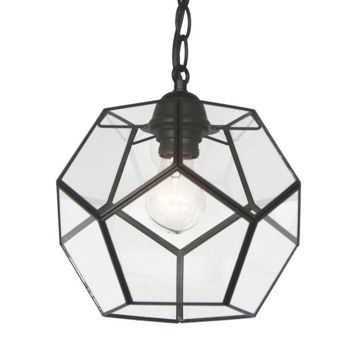 Светильник "Liada" 1xE27 60Вт черный 25x25x20см