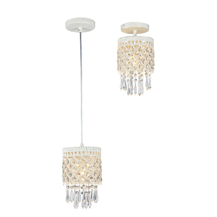 Светильник "Rabat" 1x40Вт Е14 белый 15x15x29см