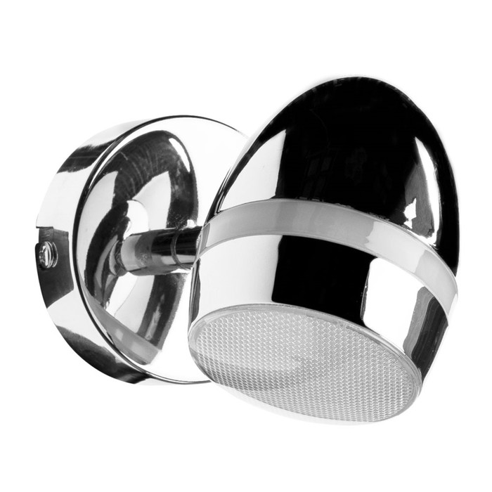 Спот "Bombo" 1x3W LED хром 14x9x10 см