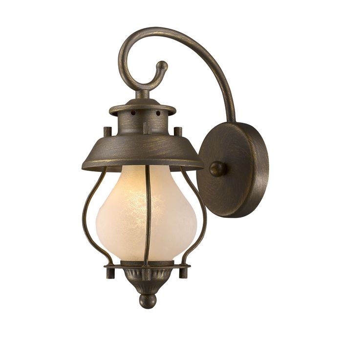 Бра "Lucciola" 1x40W E14 золото, коричневый 12x18x29 см