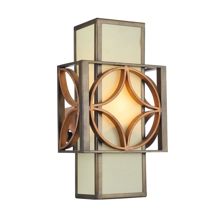 Бра 1403-2W "Heraklion" 2xE14 40W античная бронза 19,7x9,8x36 см