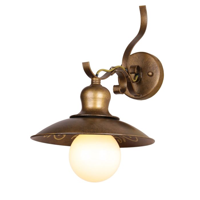 Бра 1213-1W "Magrib" 1xE27 60W золото 22,5x30,5x26 см