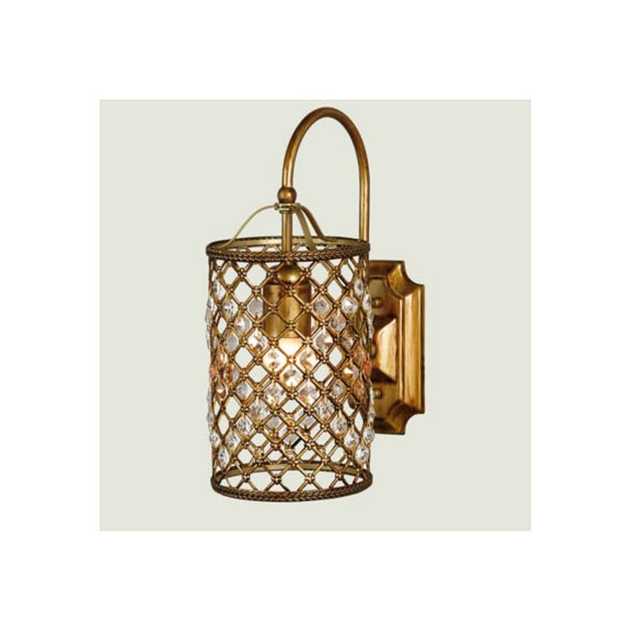 Бра 1026-1W "Casablanca" 1xE27 60W античная бронза 14x24x32,5 см