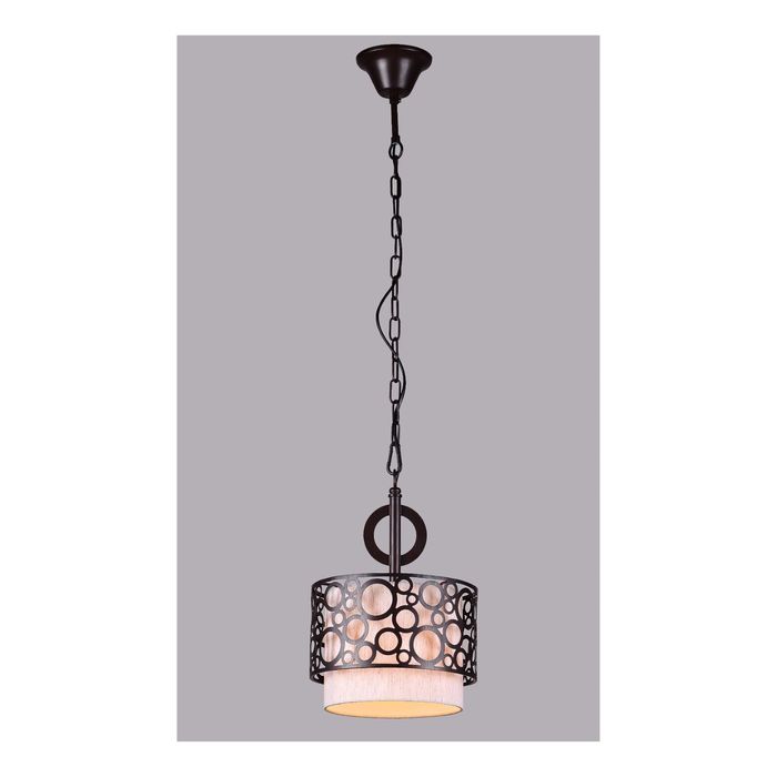 Люстра 1146-1P "Bungalou" 1xE27 40W коричневый 23x23x35,5 см