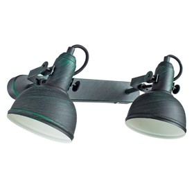 

Спот "Martin" 2x40W E14 старая медь 11x36x23 см