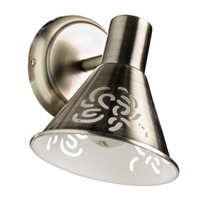 

Спот "Cono" 1x40W E14 бронза 13x18x17 см
