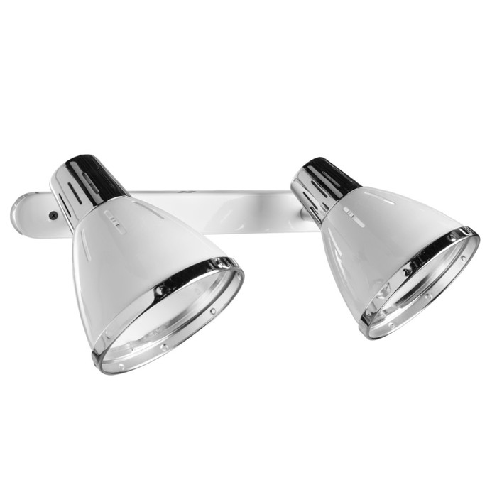 Спот "Marted" 2x60W E27 белый 17x42x16 см