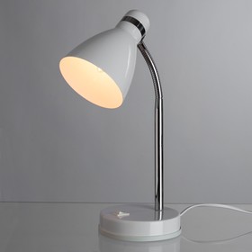 

Настольная лампа Mercoled 1x60W E27, белый 13x22x40 см