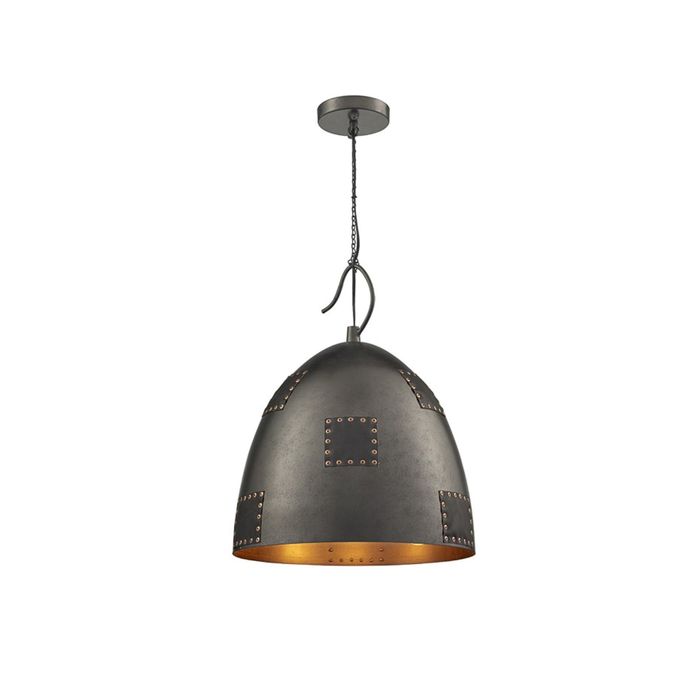 Люстра подвес "Kochtopf" 3xE27 60W кофейный 40x40x51 см