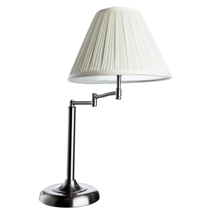 фото Настольная лампа a2872lt-1ss "california" 1x60w e27 28x39x55 см arte lamp