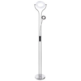 

Торшер A5904PN-2SS "Duetto Led" 2x18W, 1x5W LED 26x25,5x180 см