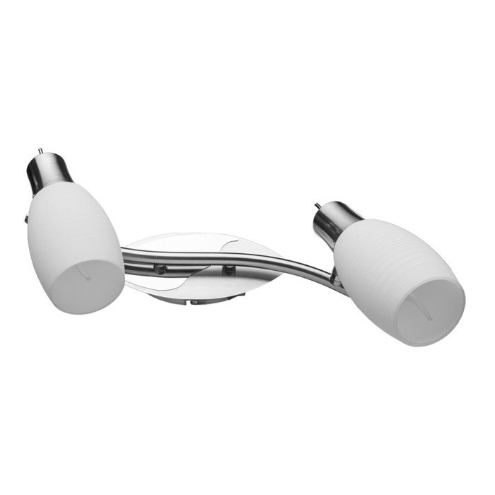 Спот "Volare" 2x40W E14 серебро 7x34x22 см