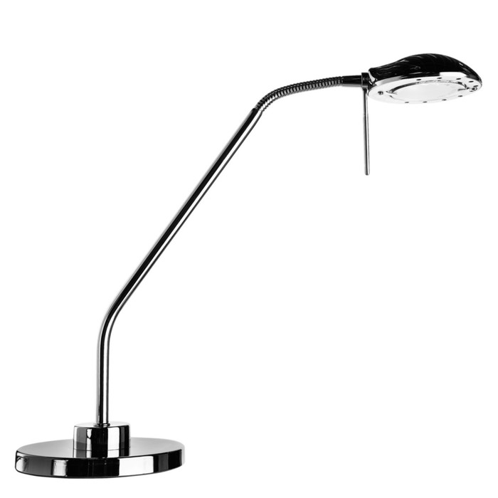 фото Настольная лампа "flamingo" 1x40w g9 хром 15x38x40 см arte lamp