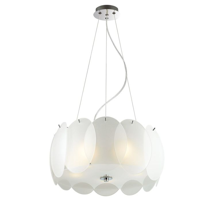 Люстра 1685-5P "Sausers" 5xE27 60W хром 44x44x28 см