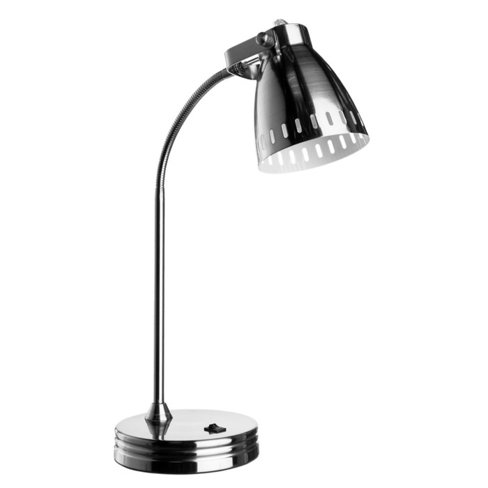 фото Настольная лампа "luned" 1x60w e27 никель 16x33x55 см arte lamp