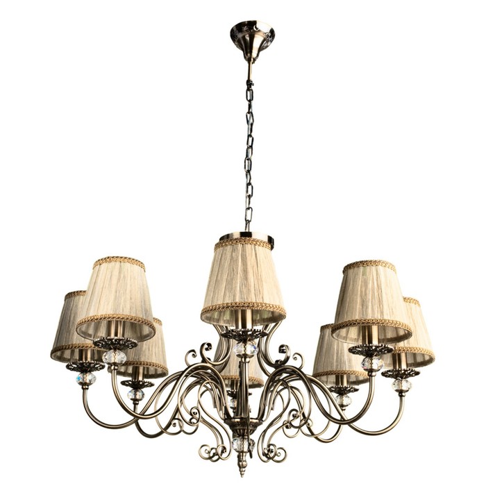 Люстра A2083LM-8AB "Charm" 8x60W E14 80x80x51 см