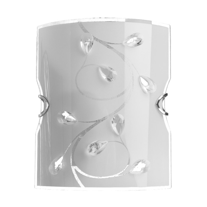 Светильник "Jasmine" 1x60W E27 хром 11x20x22 см