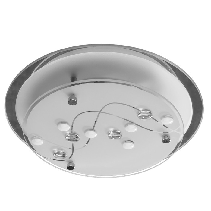 Светильник "Belle" 1x60W E27 хром 25x25x9 см