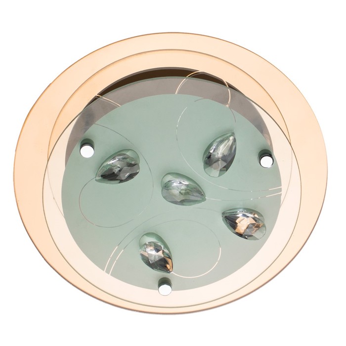 Светильник "Tiana" 1x60W E27 хром 24x24x9 см