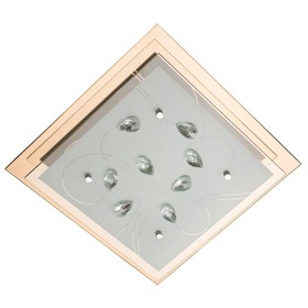 

Светильник "Tiana" 2x60W E27 хром 34x34x9 см