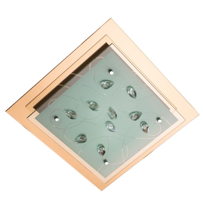 Светильник "Tiana" 3x60W E27 хром 42x42x9 см