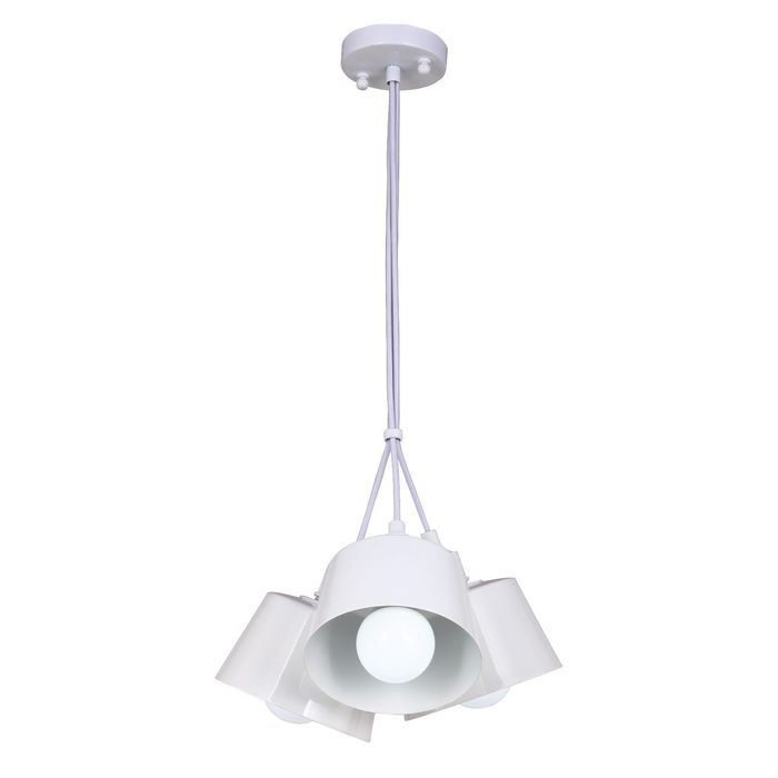 Люстра подвес "Byne" 3xE27 40W белый 42x42x78 см