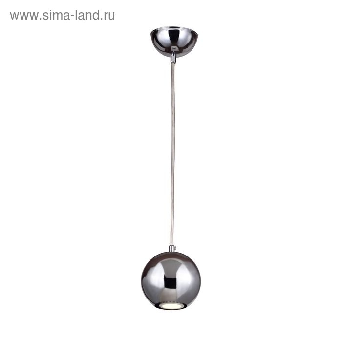 

Люстра подвес Giallo 1xGU10 LED 4W хром 12x12x112 см