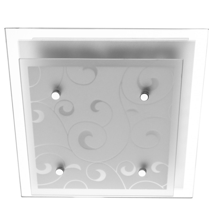 Светильник "Ariel" 1x60W E27 хром 24x24x9 см