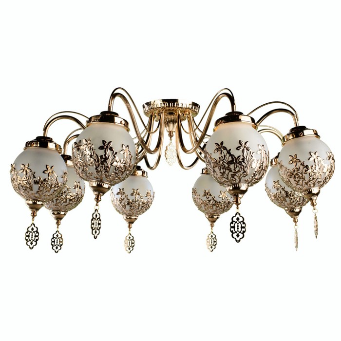 Люстра A4552PL-8GO "Moroccana" 8x40W E14 65x65x38 см