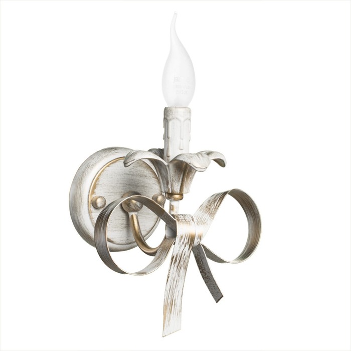 Бра A1018AP-1GA "Olivia" 1x40W E14 16x20x39 см