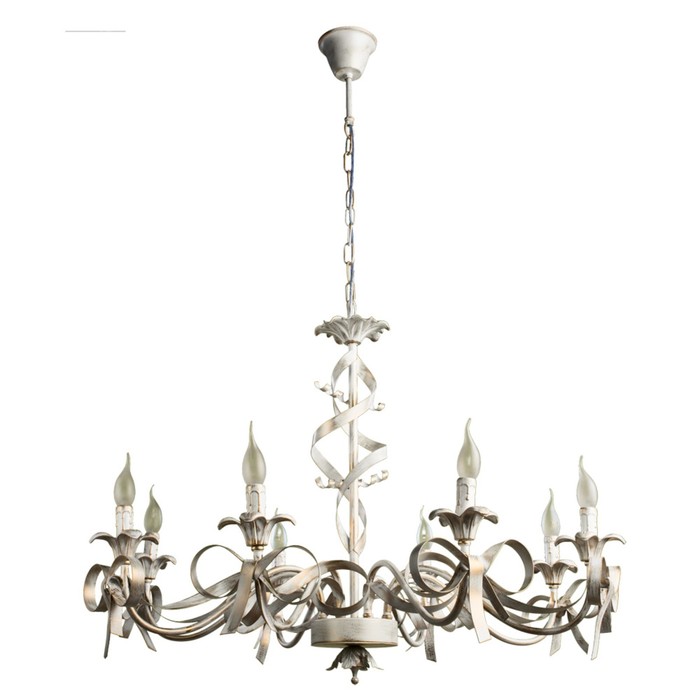 Люстра A1018LM-8GA "Olivia" 8x40W E14 90x90x62 см