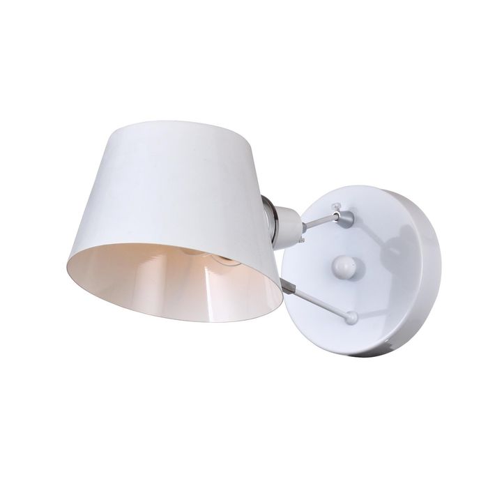 Бра 1513-1W "Eimer" 1xE14 40W белый 13,5x26x13,5 см