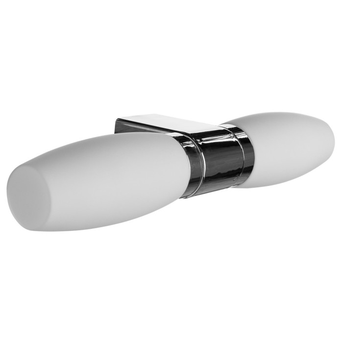 Бра "Aqua" 2x40W E14 хром 8x12x6 см