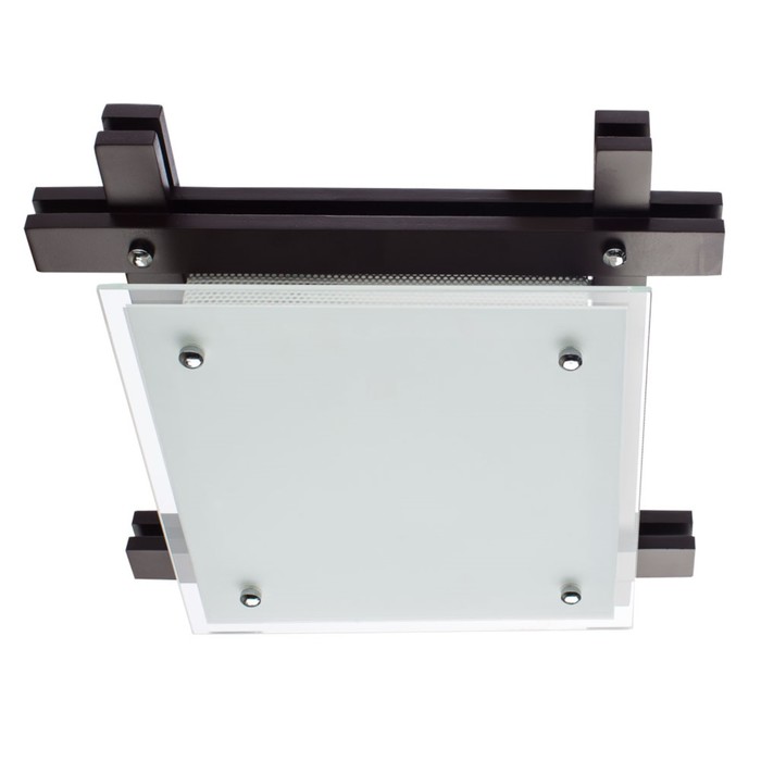 Светильник "Archimede" 2x60W E27 венге 30x30x9 см