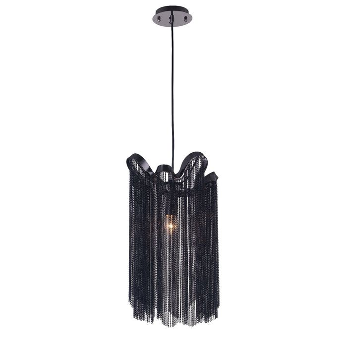 Люстра подвес "Multivello" 1xE14 25W черный 28x28x42 см