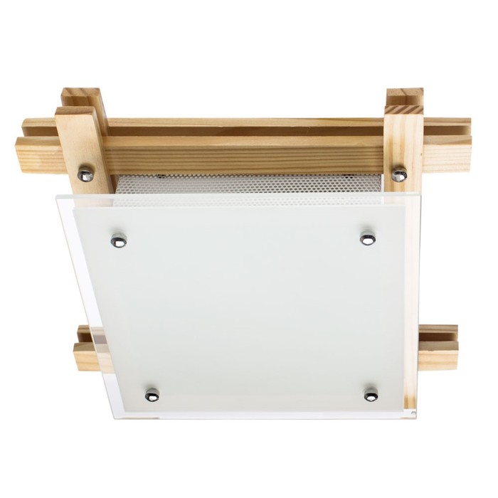 Светильник "Archimede" 2x60W E27 коричневый 30x30x9 см