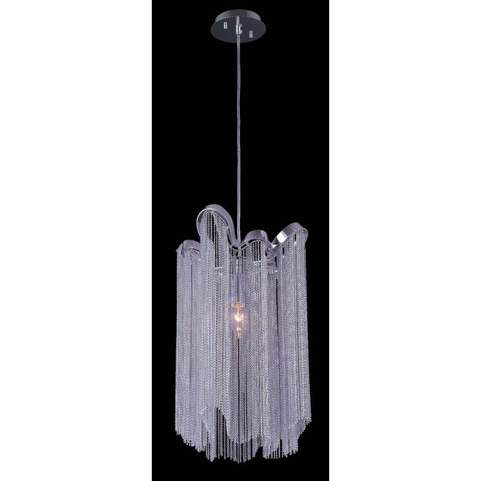 Люстра подвес "Multivello" 1xE14 25W хром 28x28x42 см