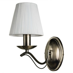 

Бра A9521AP-1AB "Domain" 1x40W E14 13x23x27 см
